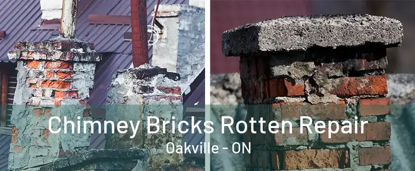 Chimney Bricks Rotten Repair Oakville - ON