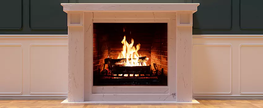 Decorative Electric Fireplace Installation in Oakville, Ontario