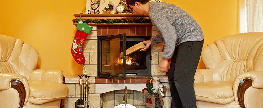 Gas to Wood-Burning Fireplace Conversion Services in Oakville, Ontario