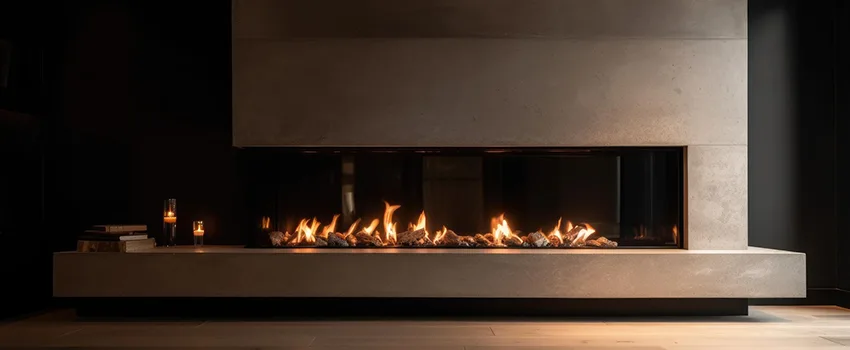 Gas Fireplace Ember Bed Design Services in Oakville, Ontario