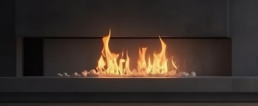 B-Vent Gas Fireplace Installation in Oakville, ON