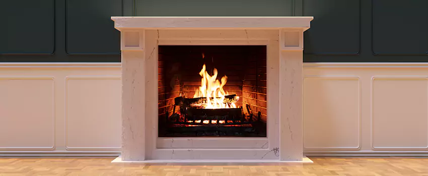 Open Flame Wood-Burning Fireplace Installation Services in Oakville, Ontario