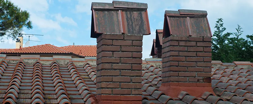 Chimney Maintenance for Cracked Tiles in Oakville, Ontario