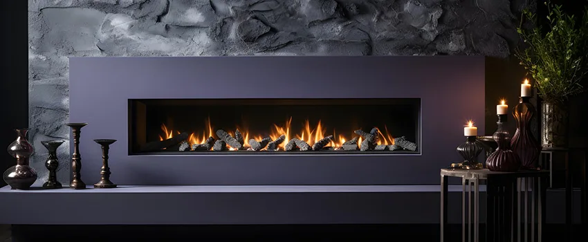 Ember Bed for Ventless Gas Fireplace in Oakville, ON